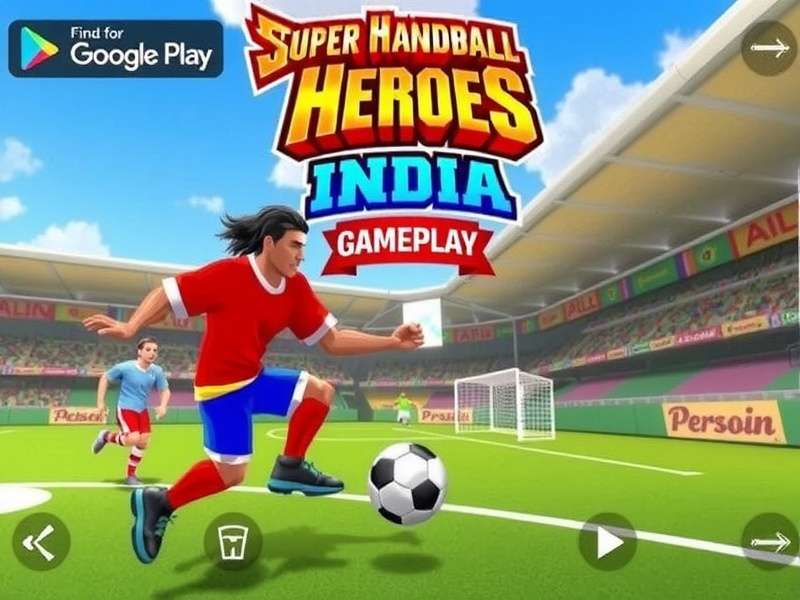 Super Handball Heroes India Gameplay Super Handball Heroes India Gameplay